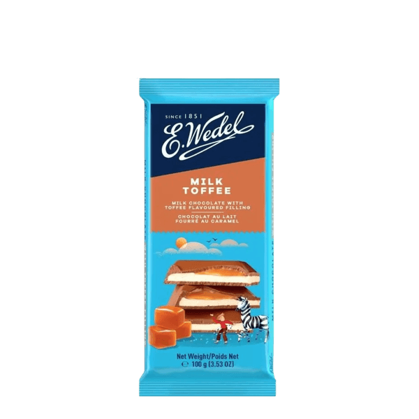 Chocolate E.Wedel ao Leite com Recheio de Caramelo 100g